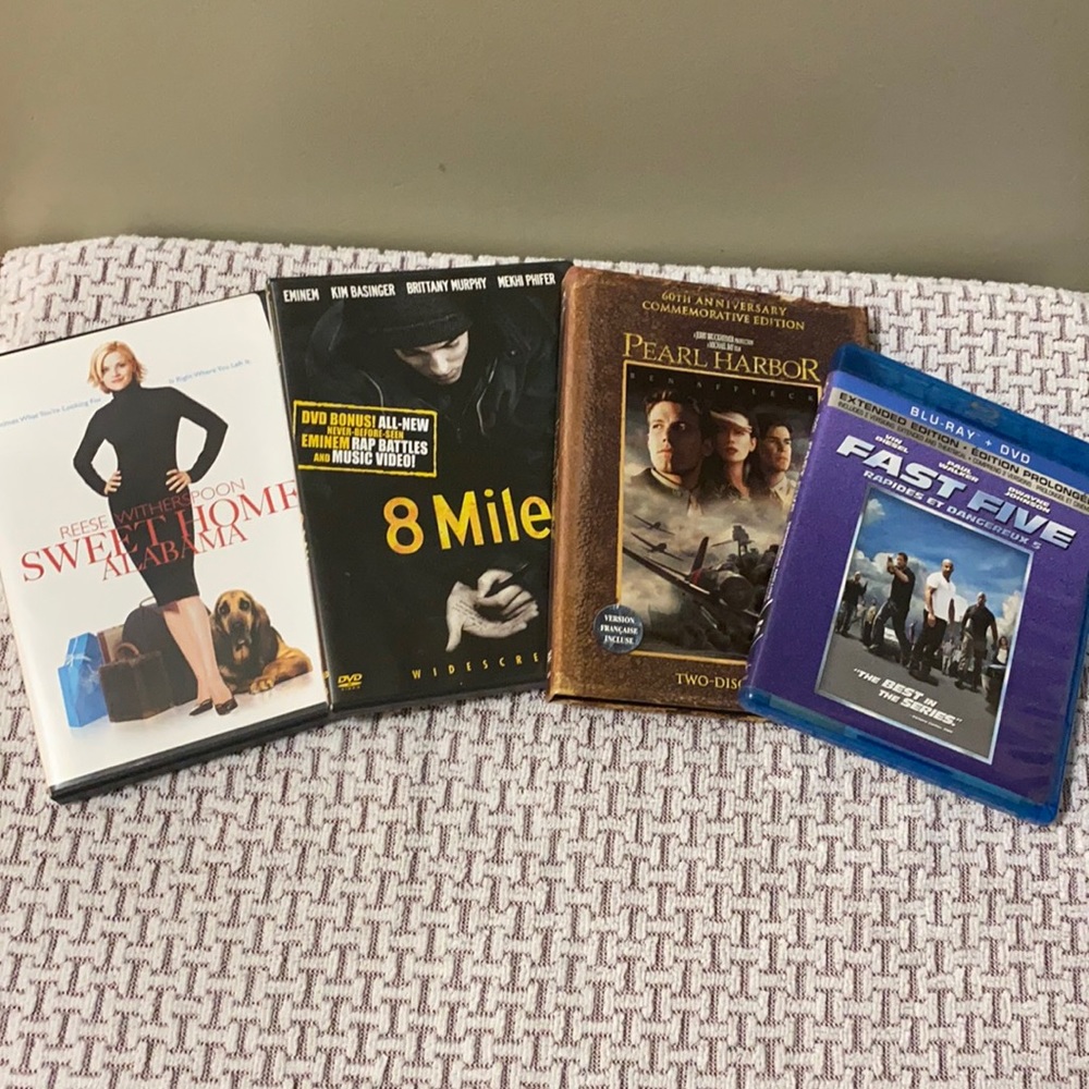 4 / $10 DVD’s